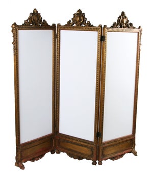 Antique French Screen Circa 1880