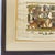 Wood Framed Hand-Painted Egyptian Papyrus King Tutankhamun and Queen Ankhesenamun in a Traditional Royal Hunting Scene by Khedn For Sale - Image 7 of 10