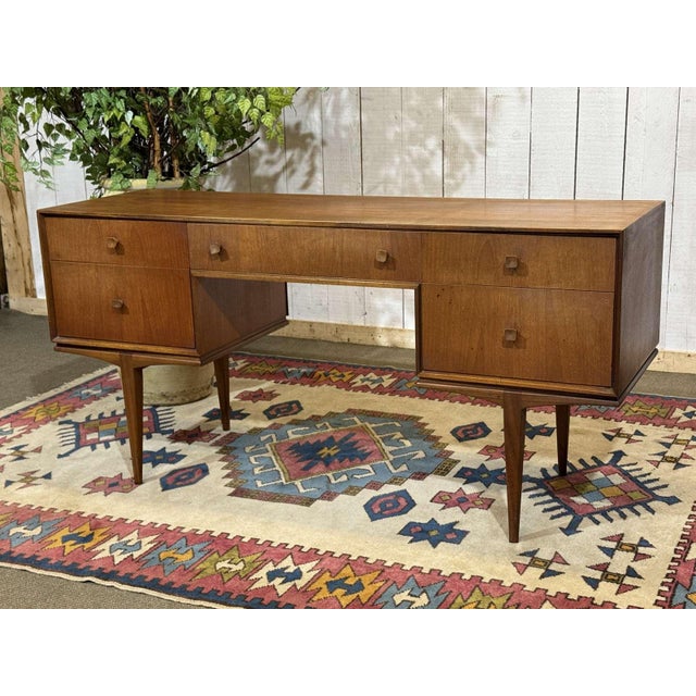 English Teak Desk, 1970s For Sale - Image 12 of 14