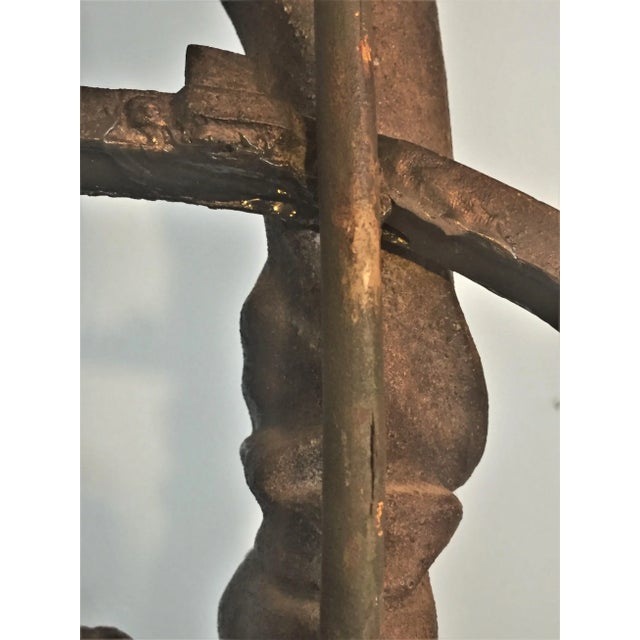 Large Figural Lamp of a Dutch Plowman For Sale - Image 10 of 11