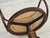 Swivel Armchair in Bentwood and Furniture Mesh, 1950s For Sale - Image 17 of 18