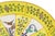 Yellow Dynasty 10' Round Vegetable Bowl by Herand For Sale In Detroit - Image 6 of 6