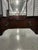 Mid-20th Century Hepplewhite Federal Style Serpentine Mahogany Vanity/Desk Table With Mirror. For Sale In Chicago - Image 6 of 13