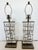 1980s Bruno Lucite and Metal Mid Century Modern Table Lamps - a Pair For Sale - Image 9 of 10
