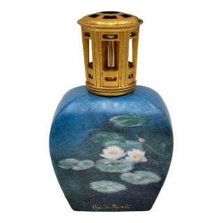 Vintage Goebel Lampe Berger Paris Claude Monet Porcelain Fragrance Lamp For Sale