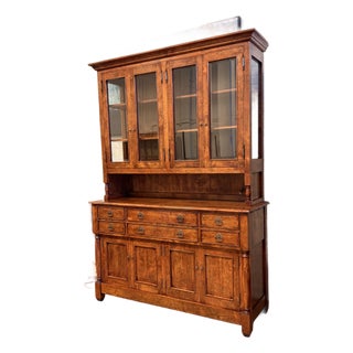 Bausman & Company Display Cabinet, Model 9240 + 9251 For Sale