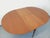 Vintage Scandinavian Style Round Teak Dining Table with Extension, 1960s For Sale - Image 16 of 18