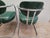 Mid 20th Century Art Deco Accent Chairs - Pair - Chrome and Green - Attributed to Kem Weber for Lloyd’s Manufacturing For Sale - Image 11 of 18