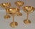 Mid 20th Century Mid-Century Modern International Silver Company Gold-Plated Champagne Coupes — Set of 4 For Sale In Phoenix - Image 6 of 6