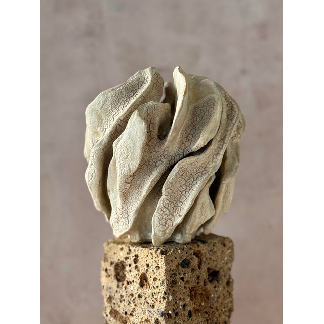 Not Yet Made - Made To Order Geoma Kurinuki 7 Sculpture in Clay by Pellizco Ceramica For Sale - Image 5 of 13