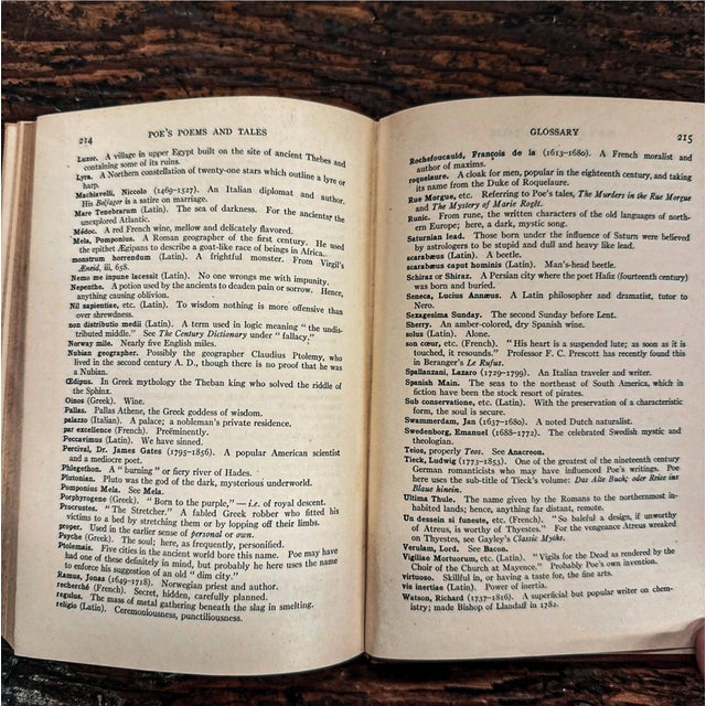 1918 1st Edition "Poems and Tales", by Edgar Allan Poe For Sale In Portland, OR - Image 6 of 9