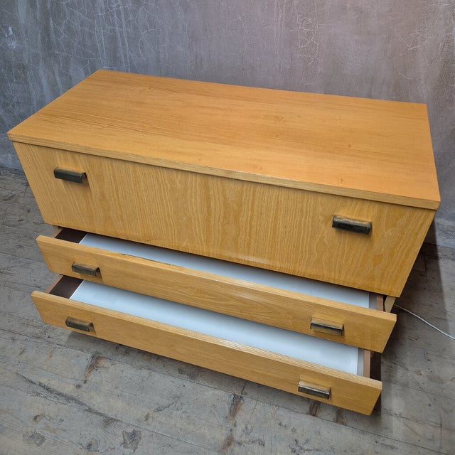 Vintage Chest of Drawers, Former Czechoslovakia, 1970s For Sale - Image 4 of 5