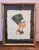 1990s Vintage Framed Hand Painted Papyrus Egyptian Painting of Nefertiti ~ Signed, 1990s For Sale - Image 5 of 6