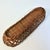 Chestnut Mid-Century Boho Chic Rustic European French Wicker Bread Basket For Sale - Image 8 of 9