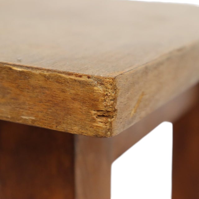 Rustic Wooden Stool, Southern France, 1950s For Sale - Image 18 of 18