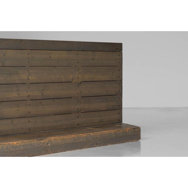 Olive Sint-Willibrordus Church Almelo Long Bench from Jan De Jong, 1964 For Sale - Image 8 of 18