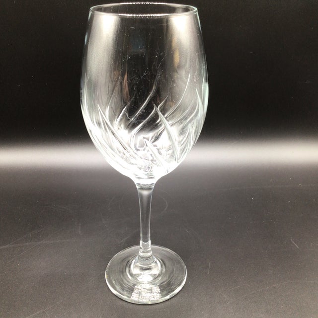 Aerating Wine Crystal Glass by Global Amici For Sale - Image 4 of 12