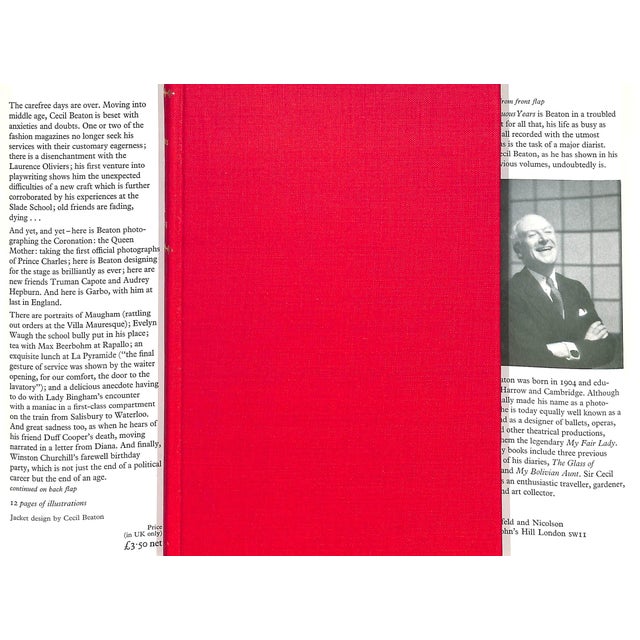 BEATON, Cecil [231] pp. Weidenfeld and Nicolson 1973 8 3/4" x 5 3/4" From the title, it’s apparent the years between 1948...
