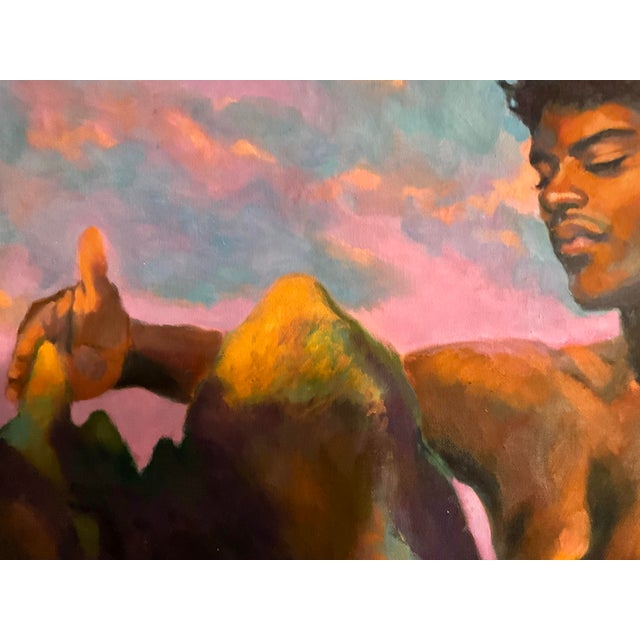 Kauai Hawaii North Shore by Isa Maria Oil on Canvas American. (1950? - ) Framed For Sale - Image 4 of 12