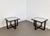 Vintage Galaxy Side Tables by Umberto Asnago for Giorgetti, 1980s, Set of 2 For Sale - Image 4 of 12