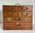 Vintage Japanese Tansu Wood & Brass Six-Drawer Jewelry Chest For Sale - Image 12 of 12