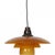 Brown PH3.5/3 Pendant with Amber Glass Shades by Poul Henningensen, 1950s For Sale - Image 8 of 8