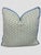 Fabricut Inc. Box Pillow Pair Fabricut Aditi Pistachio Floral Geometric For Sale - Image 4 of 9