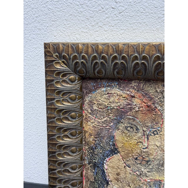 Circa 2010 Yang Yang Fresco Serries-the Couple For Sale - Image 10 of 12