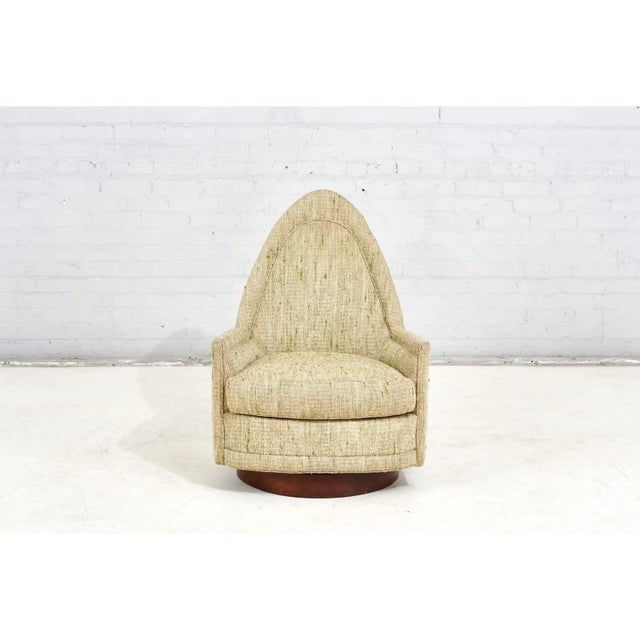 Selig Swivel Lounge Chair, 1960 For Sale In New York - Image 6 of 11