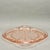 Vintage Pink Depression Glass Handled Cake Plate in Federal Glass Rosemary Pattern For Sale In New York - Image 6 of 10
