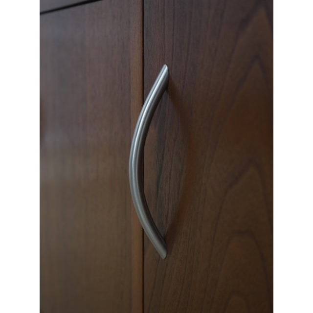 Mid Century Modern Design Walnut Credenza For Sale - Image 9 of 18