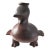 1970s Colima Duck Vessel Reproduction Mexican Pottery Large Free Standing For Sale