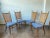 Set of Four Kipp Stewart for Drexel Walnut Dining Chairs For Sale - Image 11 of 11