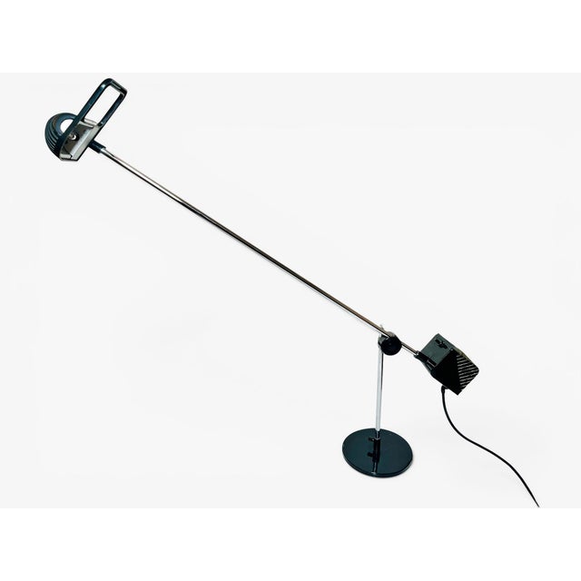 Metal Maniglia Table Lamp by De Pas, Durbino and Lomazzi for Stilnovo, Italy, 1970s For Sale - Image 7 of 7