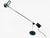 Metal Maniglia Table Lamp by De Pas, Durbino and Lomazzi for Stilnovo, Italy, 1970s For Sale - Image 7 of 7