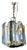 Space Age Pendant Lamp in Murano Glass by Paolo Venini, 1960s For Sale