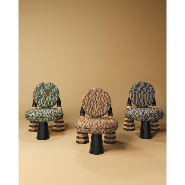 Wood Totara Side Chair by Ömer Öztürk For Sale - Image 7 of 18