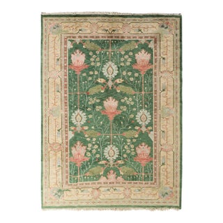 20th Century Turkish Arts and Crafts Donegal Style Rug 18' X 12' For Sale