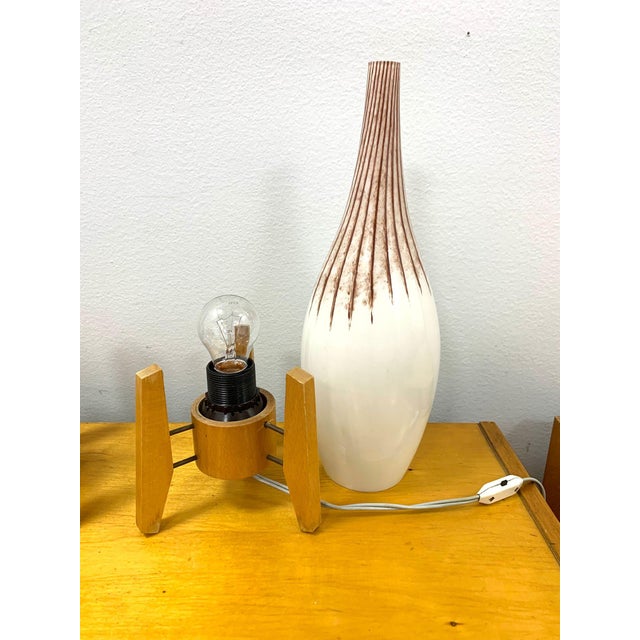 Mid-Century Modern Mid-Century Czechoslovak Table Lamps, 1960s, Set of 2 For Sale - Image 3 of 11