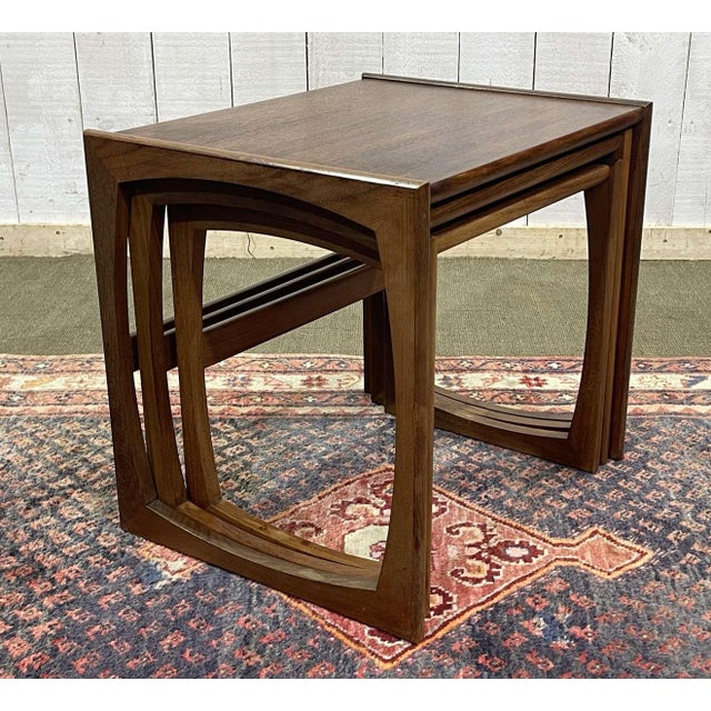 Nesting Tables in Teak from G-Plan, 1970s, Set of 3 For Sale - Image 3 of 13
