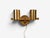 Hans-Agne Jakobsson, Double Arm Wall Sconce, Brass, Sweden, 1960s For Sale - Image 9 of 11