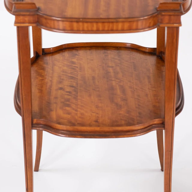 Pair of Mid-Century Italian Satinwood Veneered End Tables For Sale - Image 18 of 18