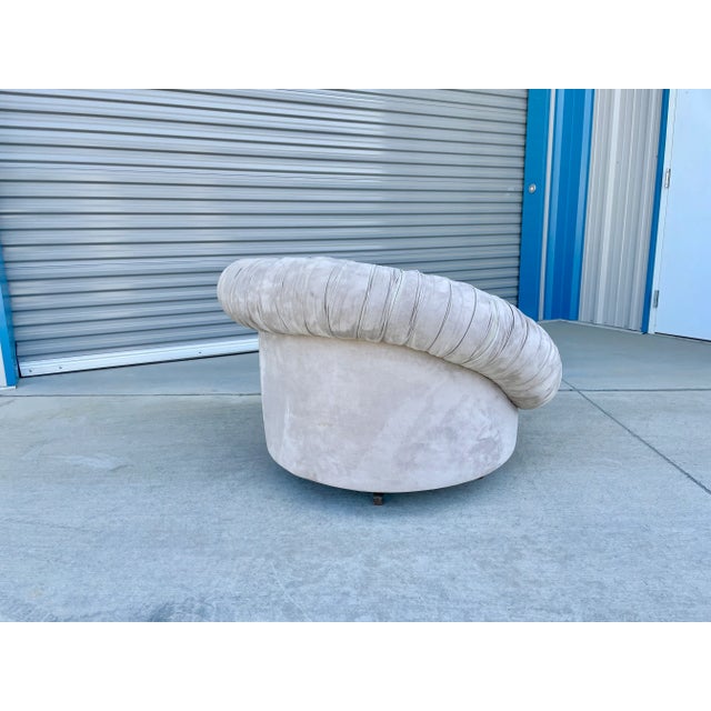 Vintage "Cloud" Swivel Chair For Sale - Image 10 of 13
