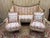 Louis XVI Salon in Rechambered Wood, Set of 3 For Sale - Image 12 of 12