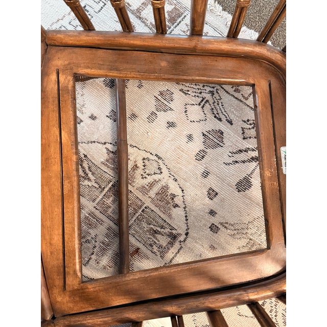 1960s Set of MCM Ficks Reed Lounge Chairs and Coffee Table - Rattan Reed Bamboo Boho Coastal For Sale - Image 16 of 16