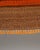 1970s 1970s Vintage Small Turkish Oushak Handmade Wool Kilim Orange Area Rug For Sale - Image 5 of 8