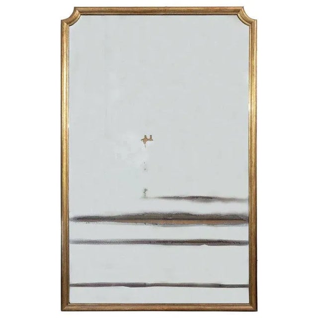 French 19th Century Massive Louis XVI Gilt Mirror For Sale - Image 11 of 11