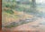 19th Century English or American Pastoral Landscape With Cows, Signed For Sale - Image 9 of 15