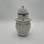 Castleford Coffee Pot & Cover, Circa 1810 The large Castleford coffee pot and cover has blue painted detailing. Raised...