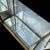 Pair of Antique Early 20th Century French Double-Sided Solid Brass and Glass Display Cabinets For Sale - Image 11 of 12